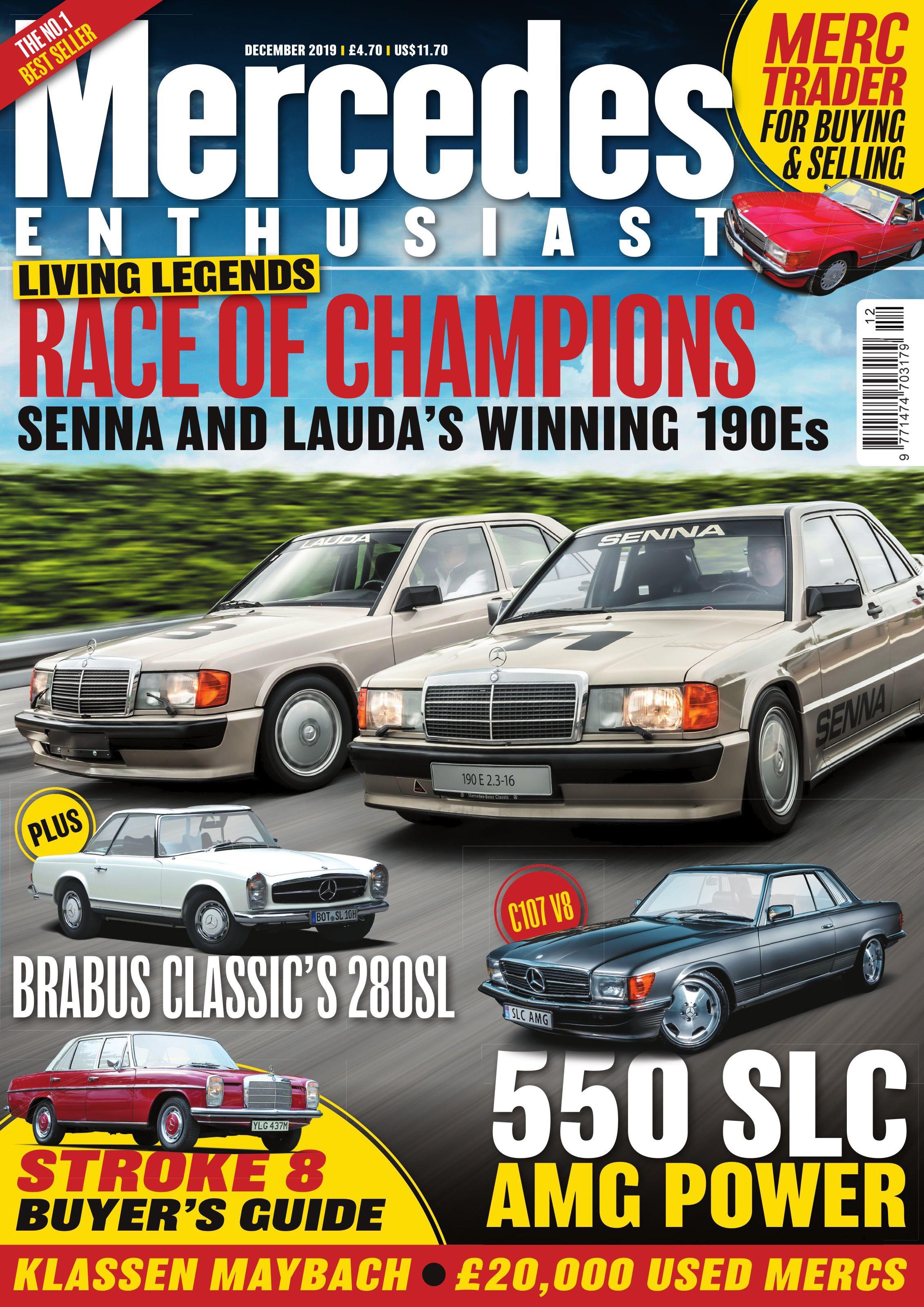 Журнал Mercedes enthusiast. December 2019